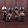 PUBG minifigura - női karakter fehér baseball sapkában figura